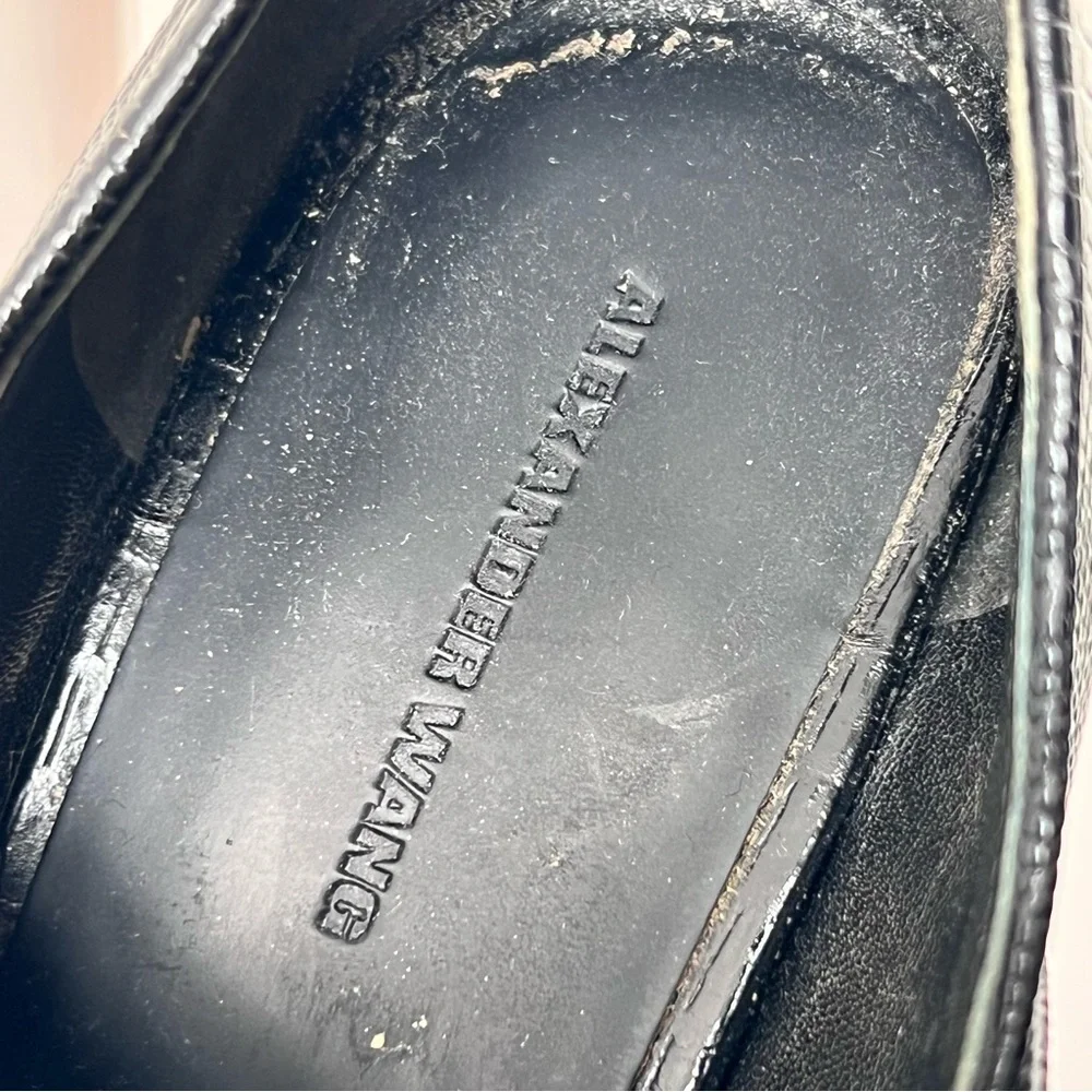 Alexander Wang Black cut out Wedge Heel - Picture 7 of 10